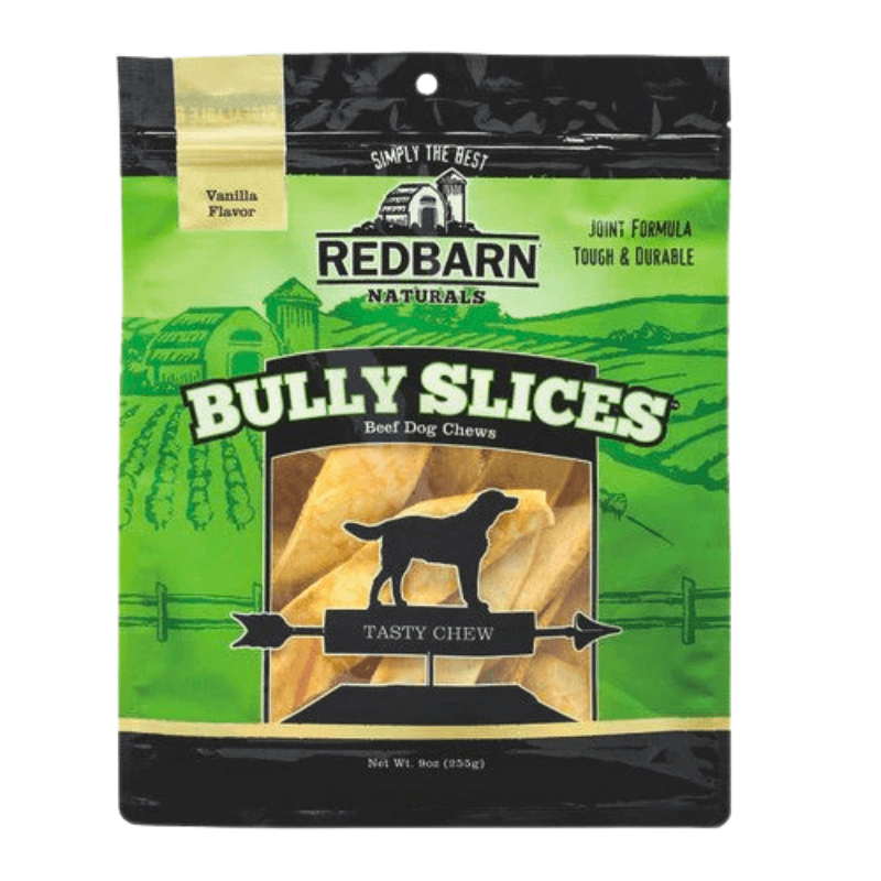 Redbarn Vanilla Bully Slices Beef Hide Dog Treats 9 oz