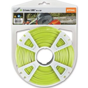 STIHL X-Line Neon Green Nylon Trimmer Line 0.105”x672’