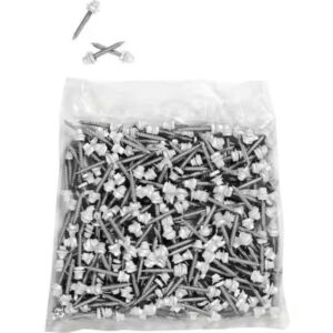 Wood-X #10 Silver Galvanized Wood Screws 1-1/2” 250 pk