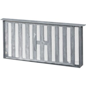 Air Vent Aluminum Manual Foundation Vent w/ Slide 16”x8”