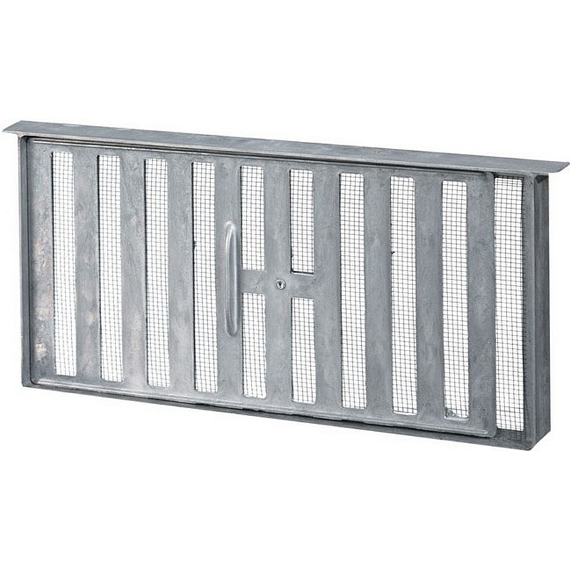 Air Vent Aluminum Manual Foundation Vent w/ Slide 16”x8”
