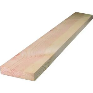 Alexandria Moulding Common Pine Board 1”x4”x8’