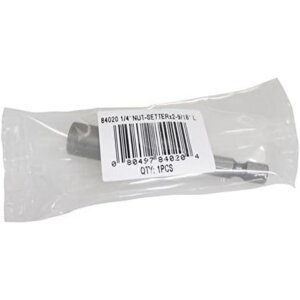 Best Way Tools Carbon Steel Nut Driver 1/4”x3”