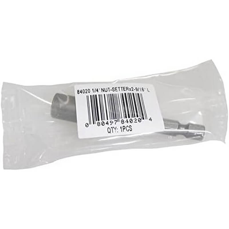 Best Way Tools Carbon Steel Nut Driver 1/4”x3”