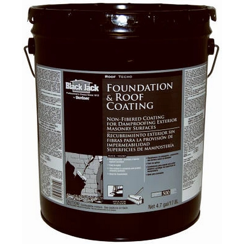 Black Jack Non-Fibered Foundation & Roof Coating 4.75 gal