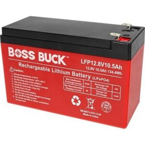 Boss Buck Rechargeable Lithium Feeder Battery 12V 10.5MAH