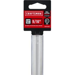 Craftsman 6 Point Deep Socket 3/8″x9/16″