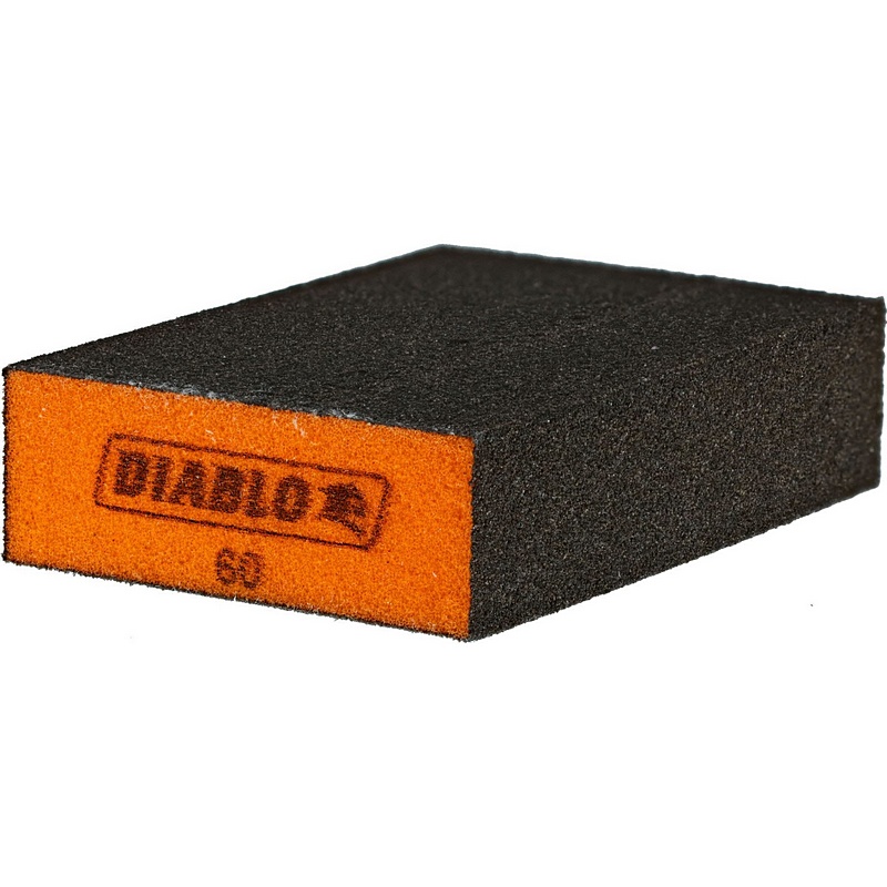 Diablo Flat Edge Sanding Block Medium 60 Grit