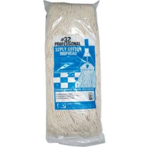 Elite Mops & Brooms #32 Cut End Cotton Mophead