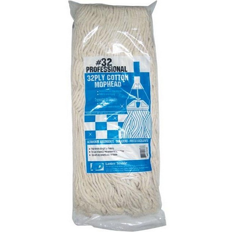 Elite Mops & Brooms #32 Cut End Cotton Mophead