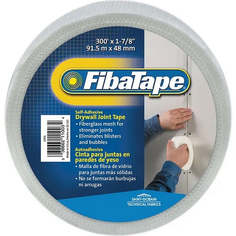 FibaTape Fiberglass White Drywall Joint Tape 1-7/8”x300’