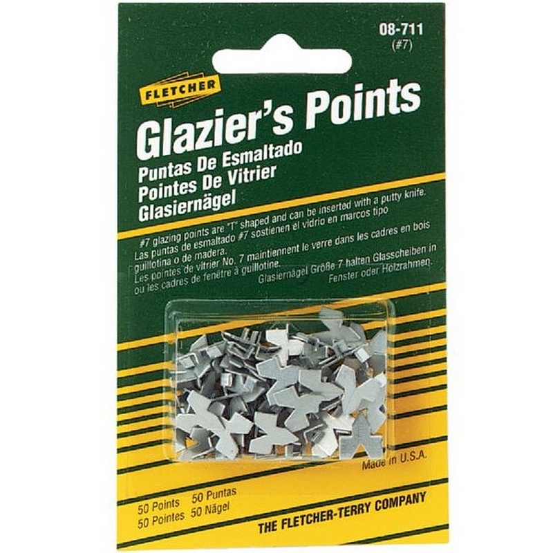Fletcher Glazier Push Points No. 7 50 pk