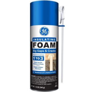 GE Big Gaps & Cracks Yellow Foam Insulating Sealant 12 oz