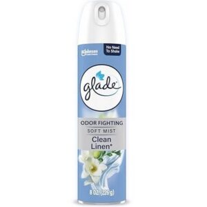 Glade Clean Linen Air Freshener Spray 8 oz