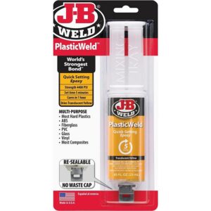 J-B Weld PlasticWeld Quick Setting Epoxy Syringe 25ml