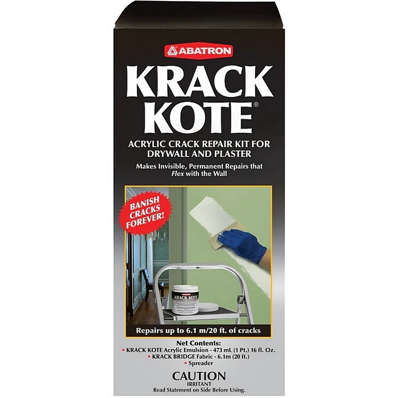 Krack Kote Drywall & Plaster Crack Repair Kit 1pt