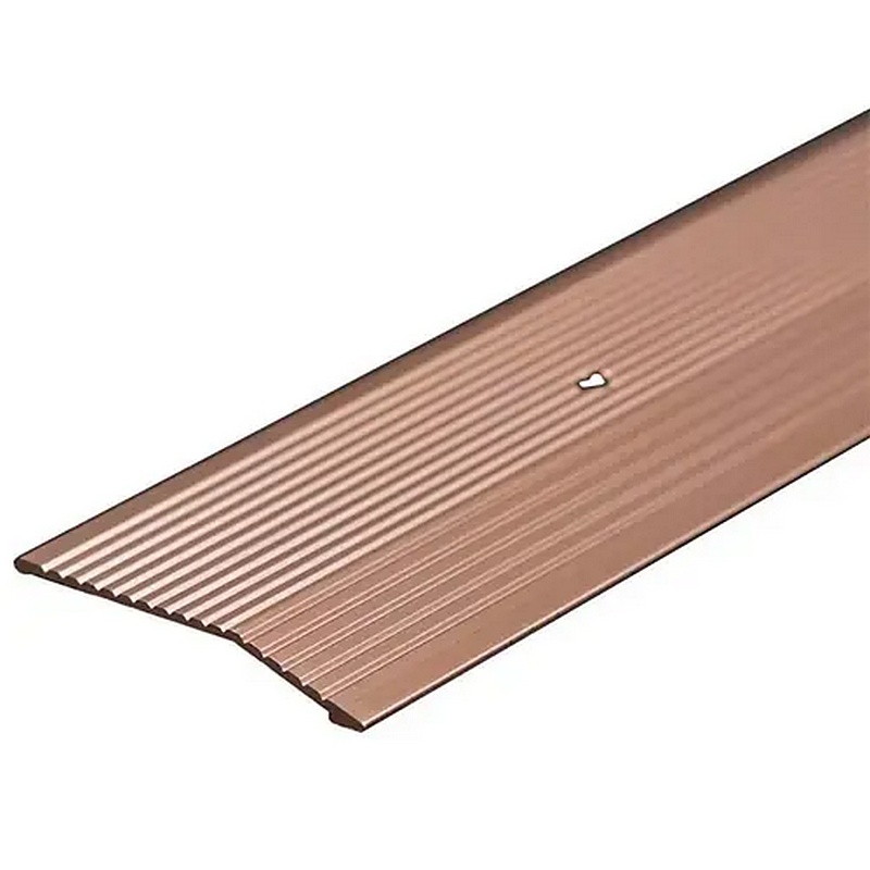 M-D Aluminum Pewter Carpet Trim 2”x72”