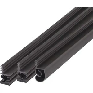 M-D Brown Vinyl Magnetic Weatherstrip 1-2x3-4x81