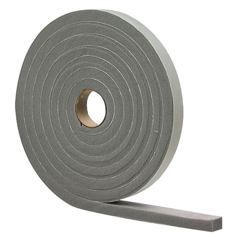 M-D High-Density Gray Foam Tape 1/2”x3/4”x10′