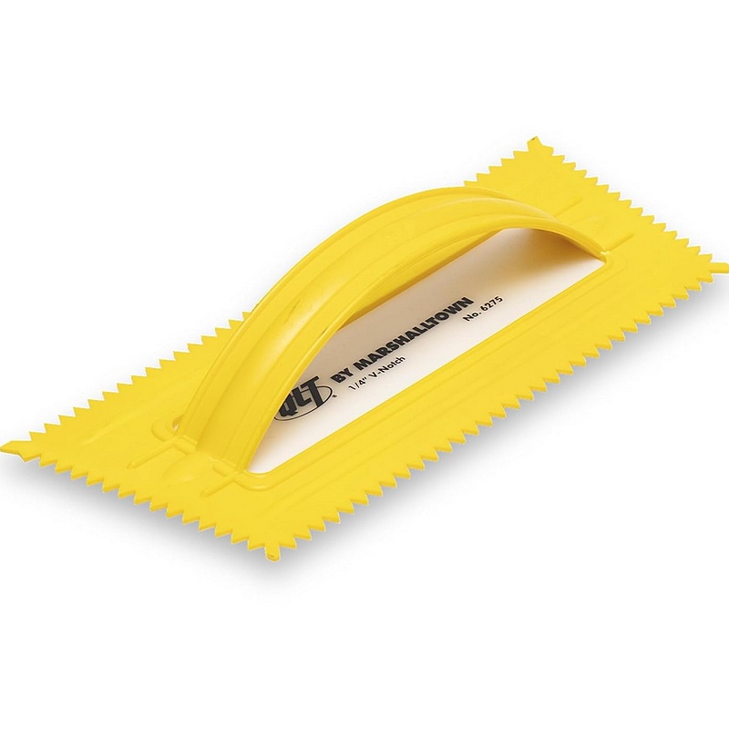 Marshalltown Plastic V-Notched Trowel 1/4”x9-1/2”
