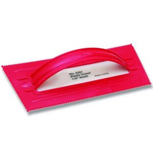 Marshalltown Plastic V-Notched Trowel 1-8x9-1-2
