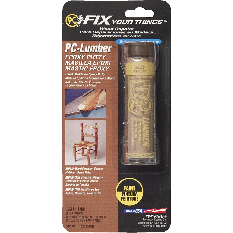 PC-Lumber Epoxy Wood Repair Putty 1 oz