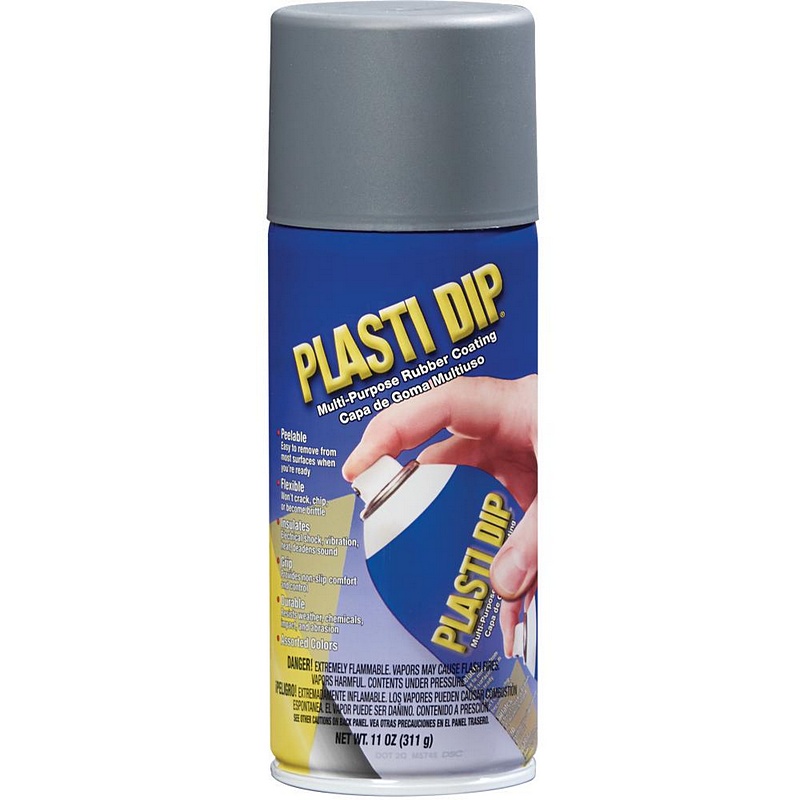 Plasti Dip Spray Rubber Coating Gunmetal Gray 11 oz