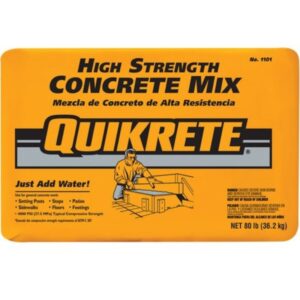 Quikrete High Strength Concrete Mix 80 lb