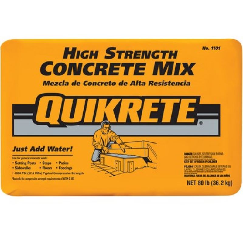 Quikrete High Strength Concrete Mix 80 lb