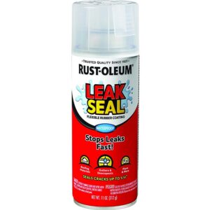 Rust-Oleum LeakSeal Clear Rubber Sealant Spray 12 oz