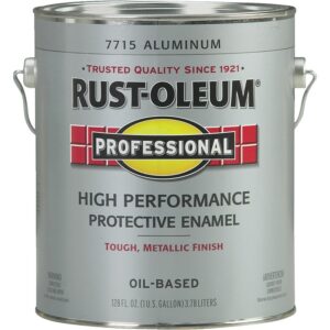 Rust-Oleum Oil-Based Professional High Performance Protective Enamel Aluminum Paint 1 gal