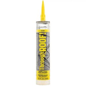 Sashco Through the Roof Clear Elastomeric Roof Sealant 10.5 oz