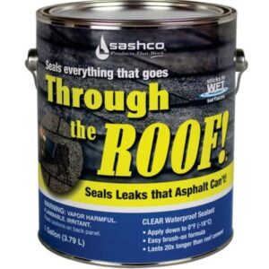 Sashco Through the Roof Clear Sealant 1 gal