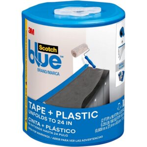 Scotch Pre-Taped Painter’s Plastic Sheeting 24”x90’