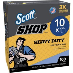 Scott Heavy-Duty Shop Towels 100pk