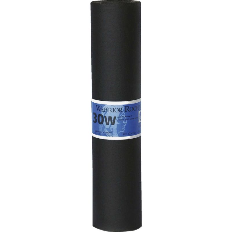 Warrior Asphalt Saturated Roof Felt 30 lb Rated 3’x72’