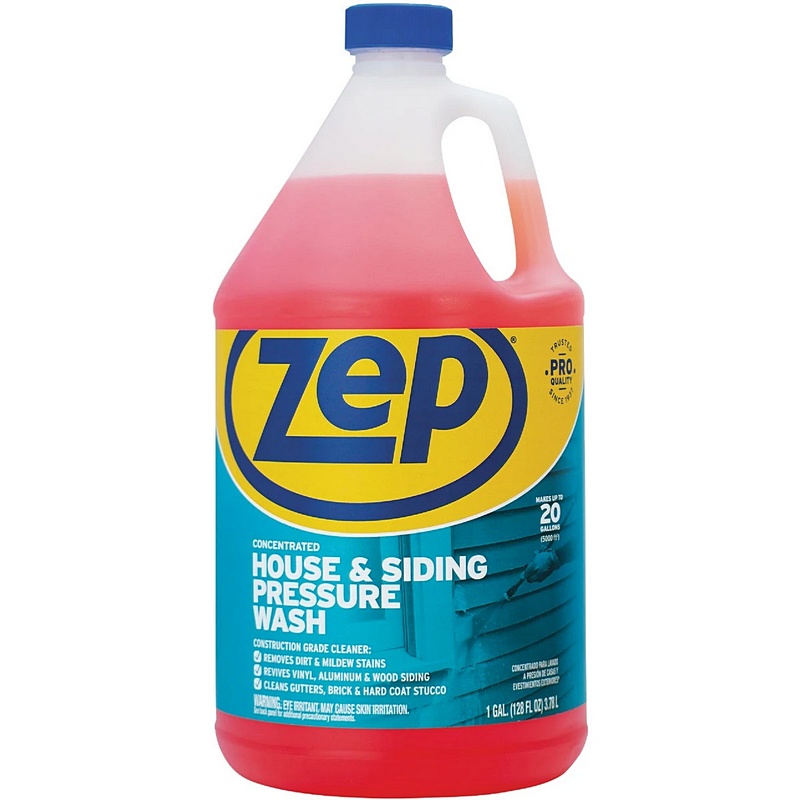 ZEP House & Siding Pressure Wash Cleaner Concentrate 1 gal