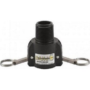 1 inch Female Camlock Lever x 1 inch MPT Coupler