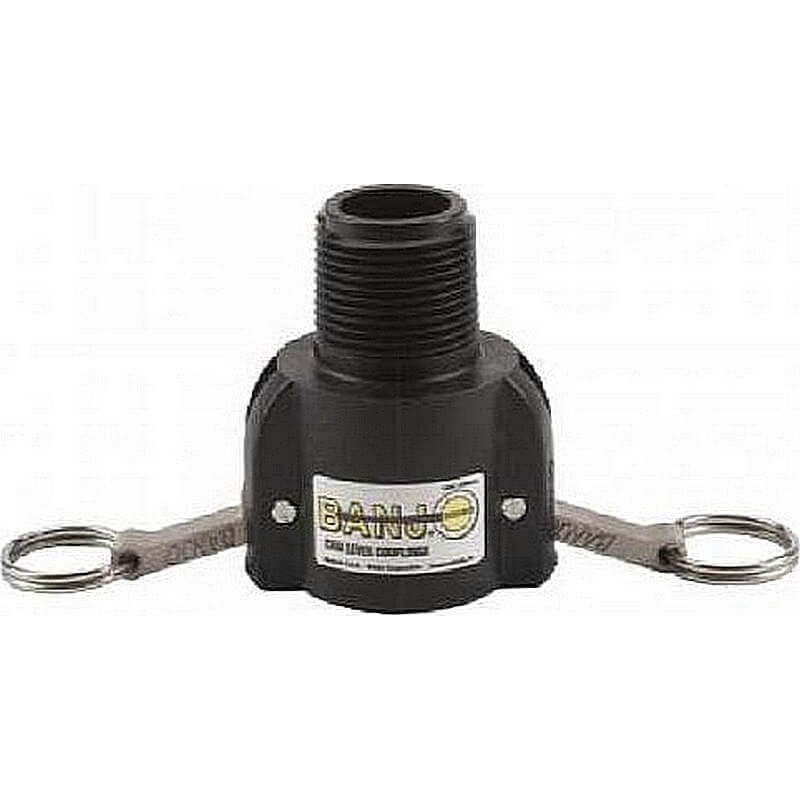 1 inch Female Camlock Lever x 1 inch MPT Coupler