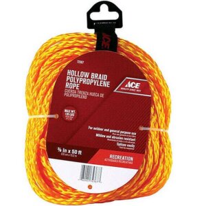 ACE Gold Braided Poly Rope 3/8 inch x 50 feet