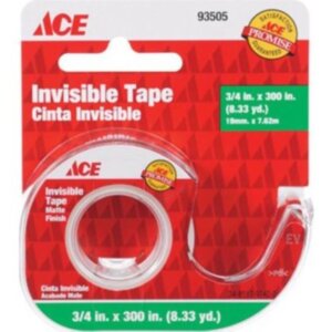 Ace Invisible Tape 0.75 inch x 300 inch