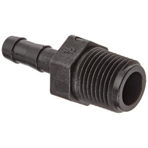Banjo Straight Nose Hose Barb Adapter 3/8”x1/2” MPT