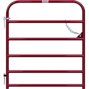Behlen Red Steel Value Livestock Gate 18 ga 4’