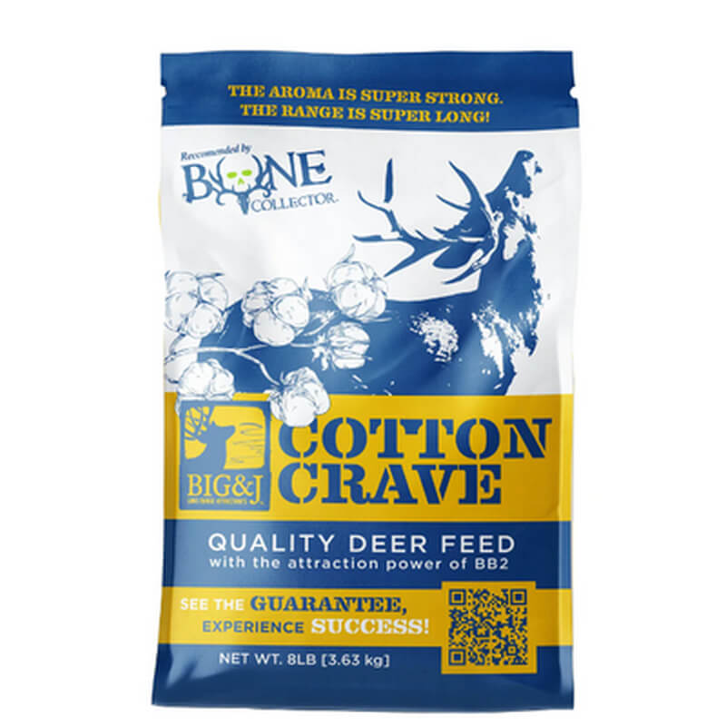 Big & J Cotton Crave Blend Deer Feed 8 lb