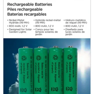Boston Harbor Rechargeable AA Batteries 4pk