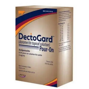 DectoGard Pour-On Dewormer 5 L
