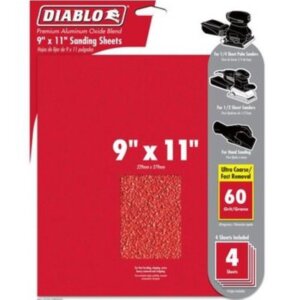 Diablo Sanding Sheet 60 Grit 9x11
