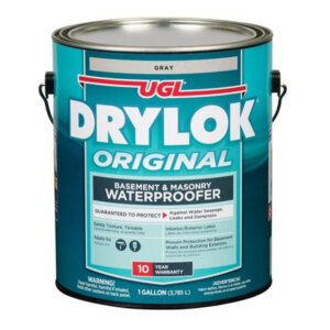 Drylok Flat Gray Latex Masonry Waterproof Sealer 1 gal