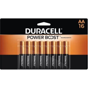 Duracell Coppertop Alkaline AA Batteries 16 pk