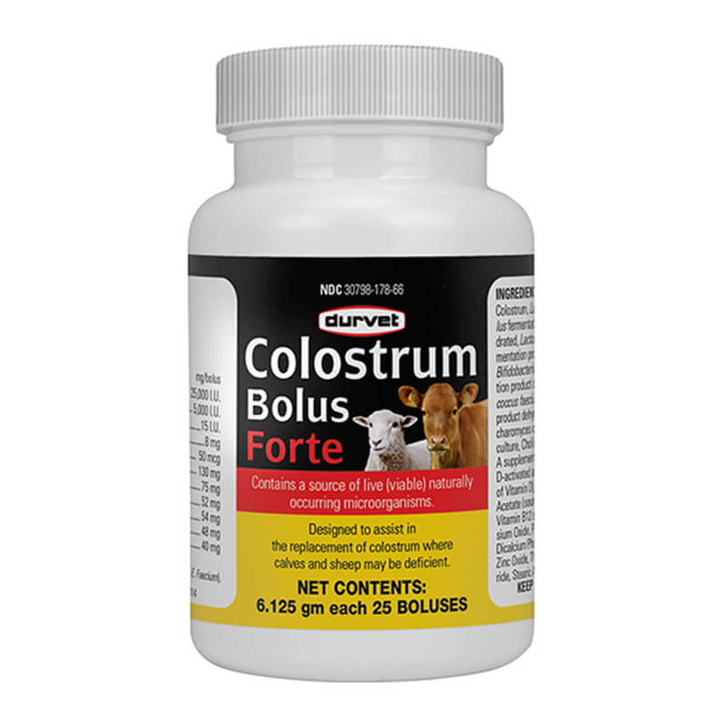 Durvet Colostrum Bolus Forte 25 ct